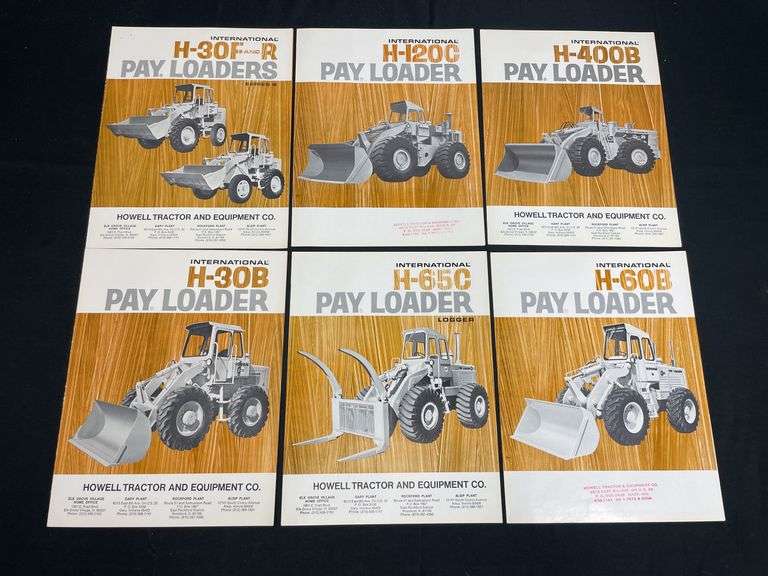 (6) IH Pay Loader Sales Literature image