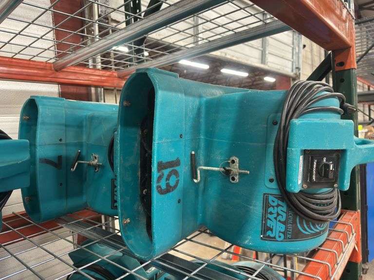 (2) Service Master Turbo Dryers