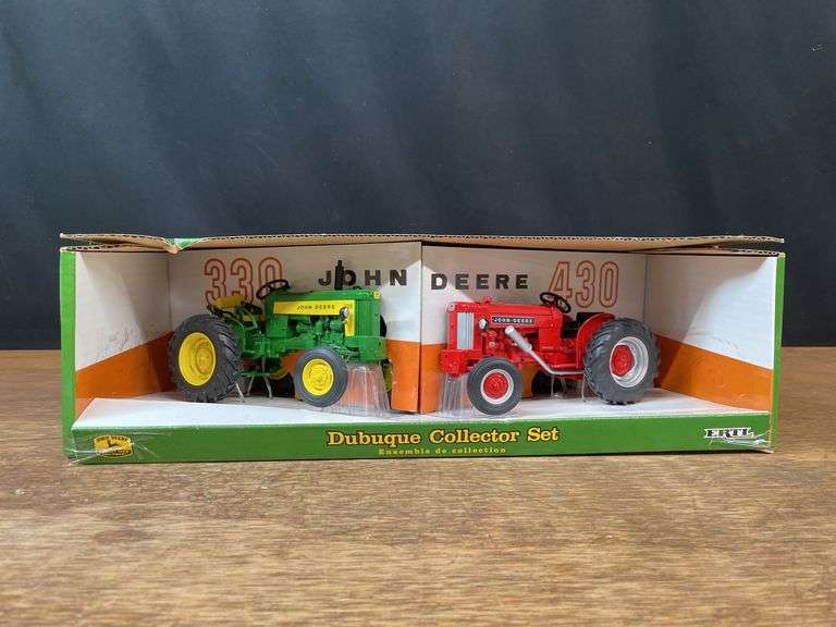 1/16 John Deere 330 + 430 Dubuque Set NIB Ertl image