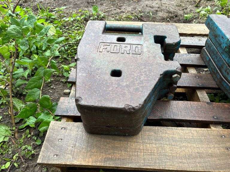 (3) Ford Suitcase Weights image