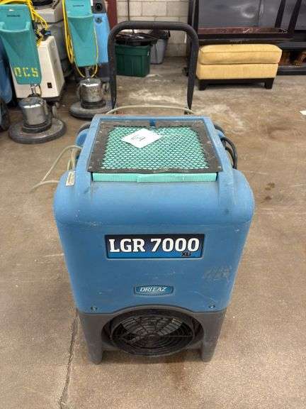 LGR 7000 XLI Drieaz Duhumidifier Life Hours 3350 image