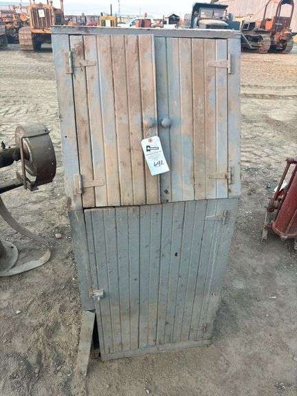 Large Scroll Saw Bits and Parts With Cabinet image