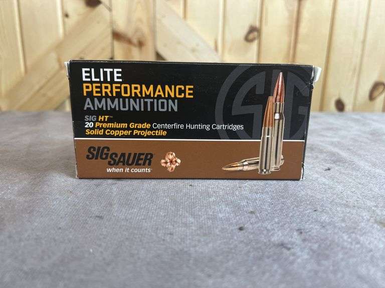 1 Box SIG Sauer Elite Performance 120 Gr.  HT 6.5 Creedmoor image