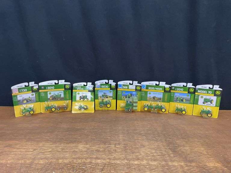 (8) 1/64 John Deere NIB Ertl image