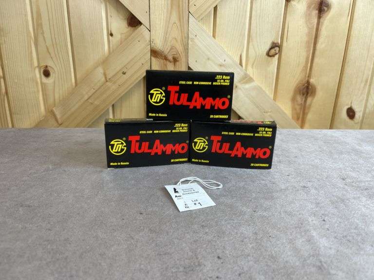 Tul Ammo 55 Gr. FMJ .223 image