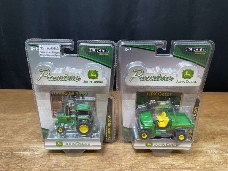 (2) 1/64 John Deere 4440 + Gator Premiere NIB Ertl image