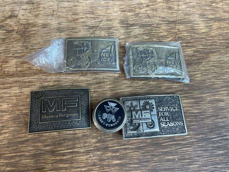 (4) MF + NI Belt Buckles