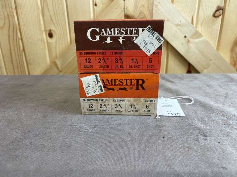 2 Boxes Gamester  No. 5 & 6 12 Gauge image