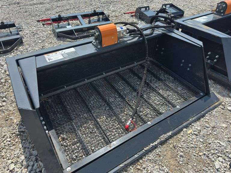 Skid Steer Screening Bucket Attachment image