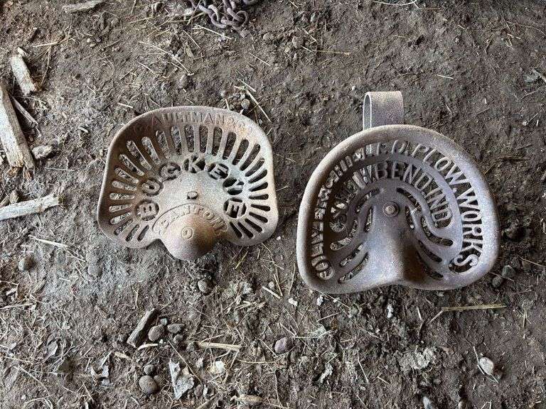 (2) Cast Iron Seats image