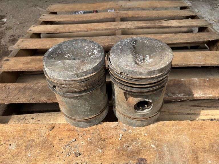 (2) John Deere Model A Pistons image