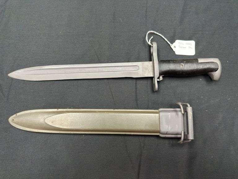 US Model 1905E1 OL Bayonet w/Scabbard image
