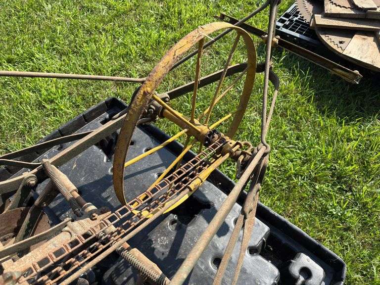 Van Brunt Horse Drawn Grain Drill