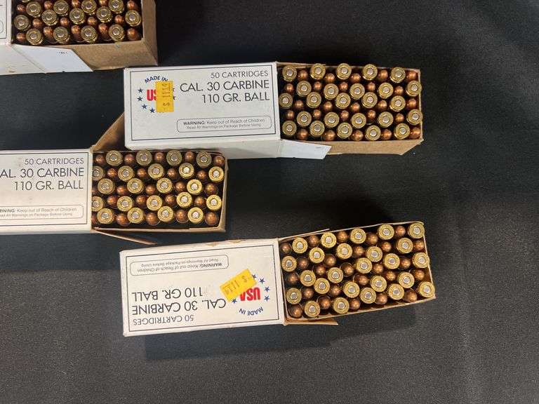 (6)-Boxes (300-Rounds) .30 Carbine