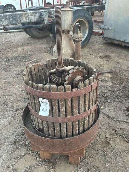 Antique Fruit Press image
