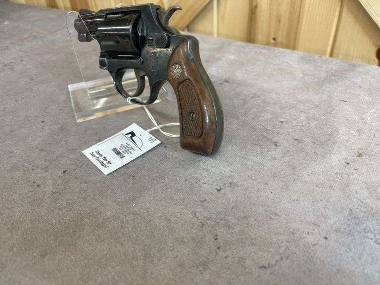 S&W Model 36 .38 Special DA Revolver
