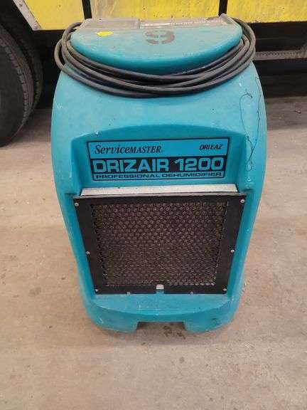 Dri-Eaz DrizAir 1200 Dehumidifier..Model:F203-SM..Total Hrs:5206 image