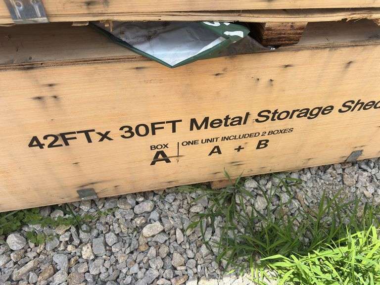 42 X 30FT Metal Storage Shed