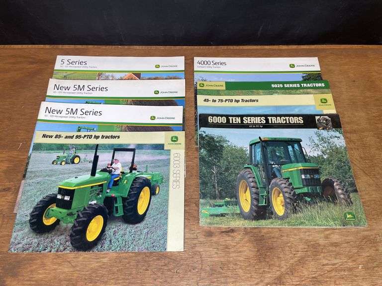 (8) John Deere Tractor Sales Literature image