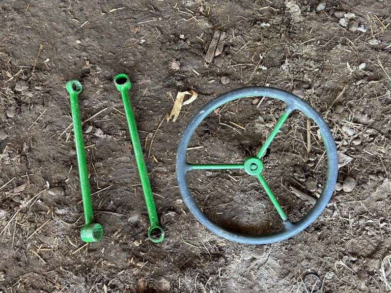 John Deere Starting Wheel and (2) Wheel Wrenches image