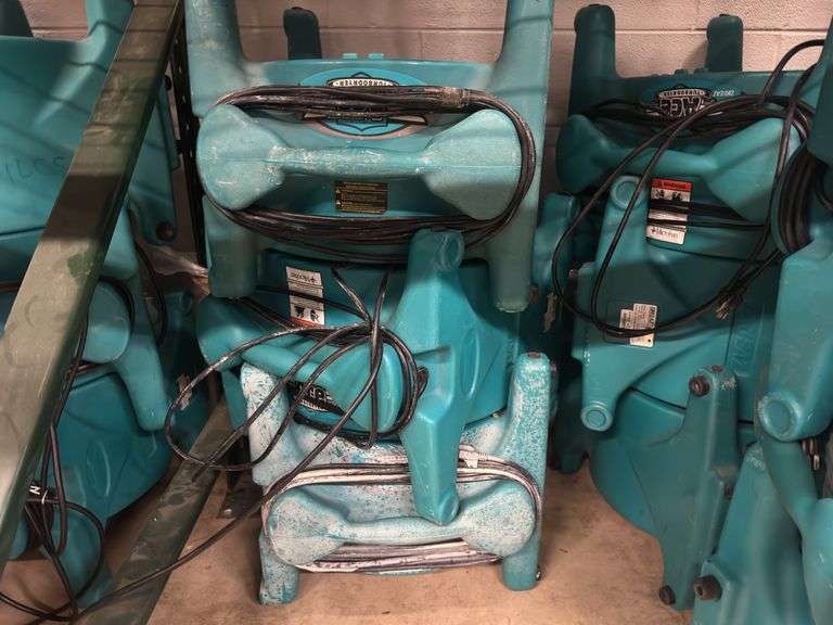 (3) Service Master Ace Turbo Dryers image