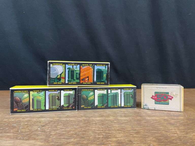 (4) 1/64 John Deere NIB Ertl image