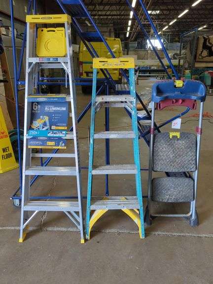 (3) Ladders Lot - Werner image