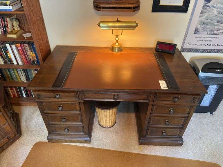 Slich Wooden Desk & Side table image