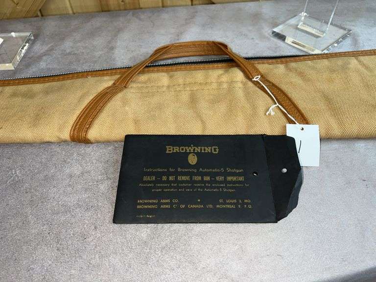 12 Browning A5 12 Guage with Vent Rib Barrel