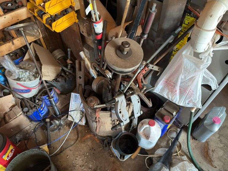 Southwest Corner of Shop. Corner to Furnace