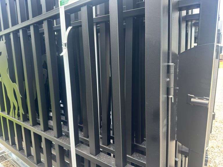 Metal Farm Driveway Gate 7 X 20 Ft 2 Pieces