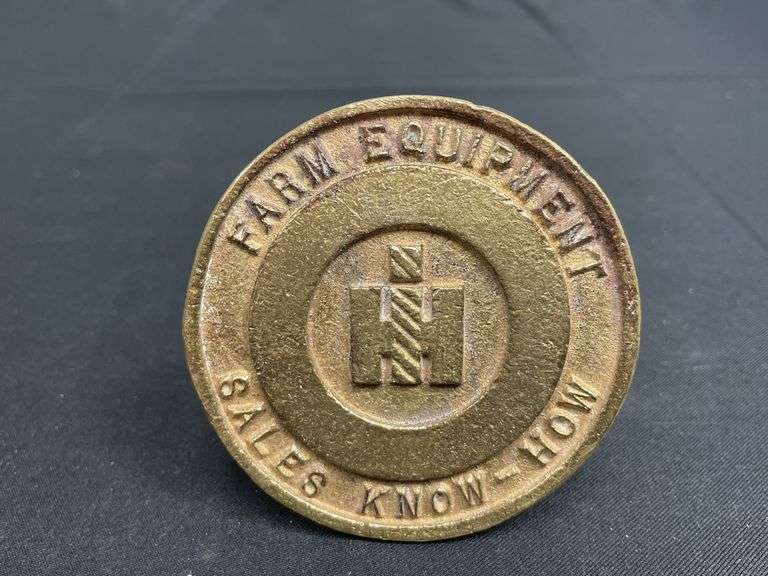 IH Farm Equipment Sales Know-How Brass Tack image