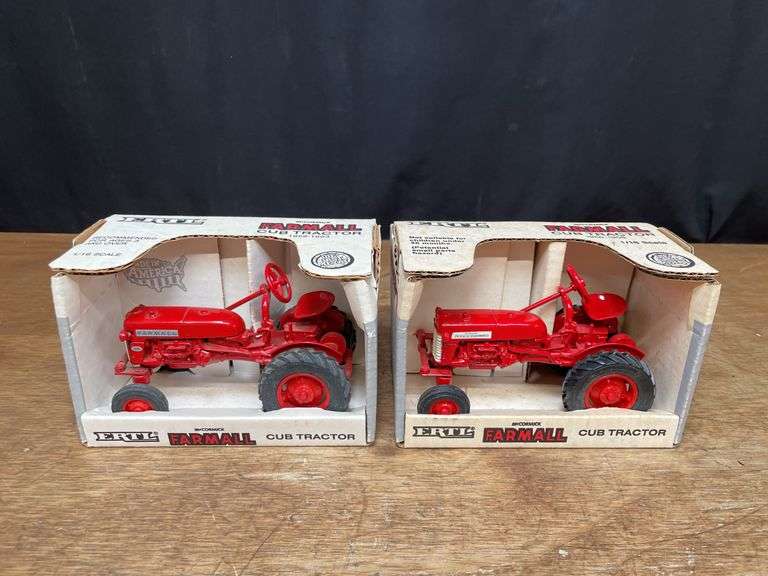 (2) 1/16 Farmall Cub NIB Ertl image