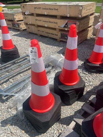 20 traffic cones image