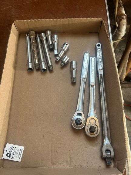Craftsman 1/2" Ratchets, Breaker Bar, and Extensions