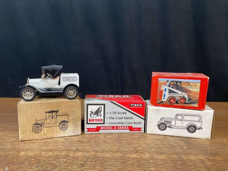 (4) Truck Banks + Bobcat NIB image