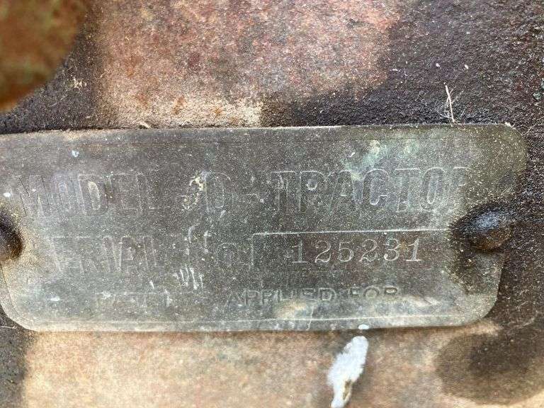 Excellent Original Unstyled John Deere D SN:125231