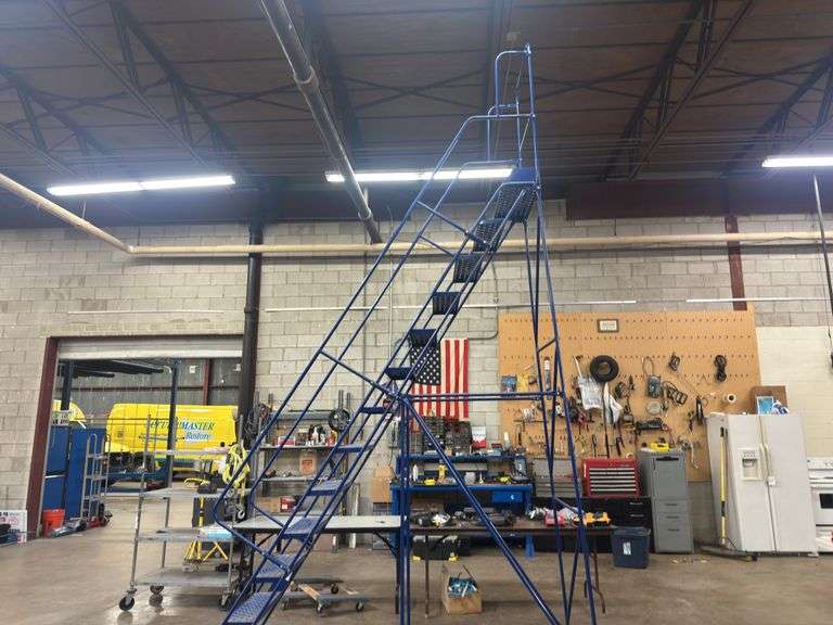 Steel Rolling Ladder