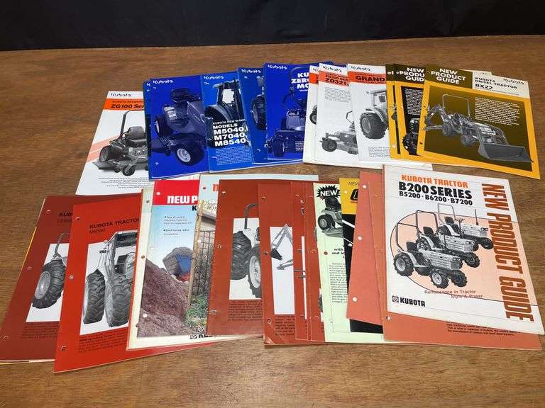 Kubota Sales Literature
