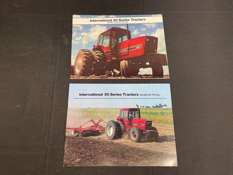 (2) IH Tractor Sales Literature image