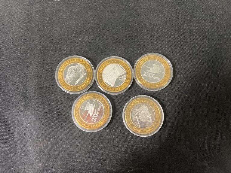 Silver Strike Casino $10 Gaming Tokens