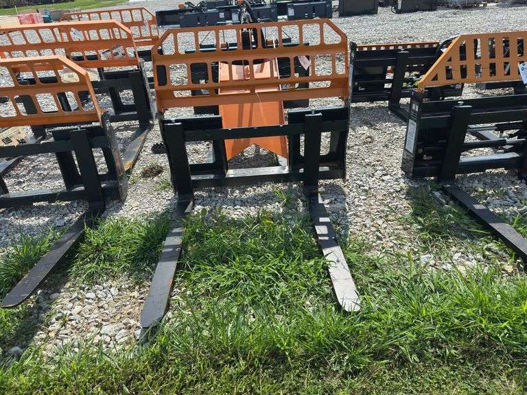 Skid Steer Fork Attachment image