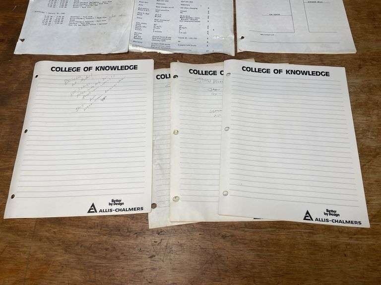 Allis Chalmers Manuals