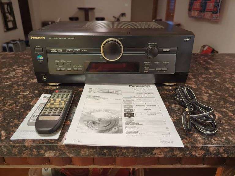 Panasonic Receiver - SA - HE70 image