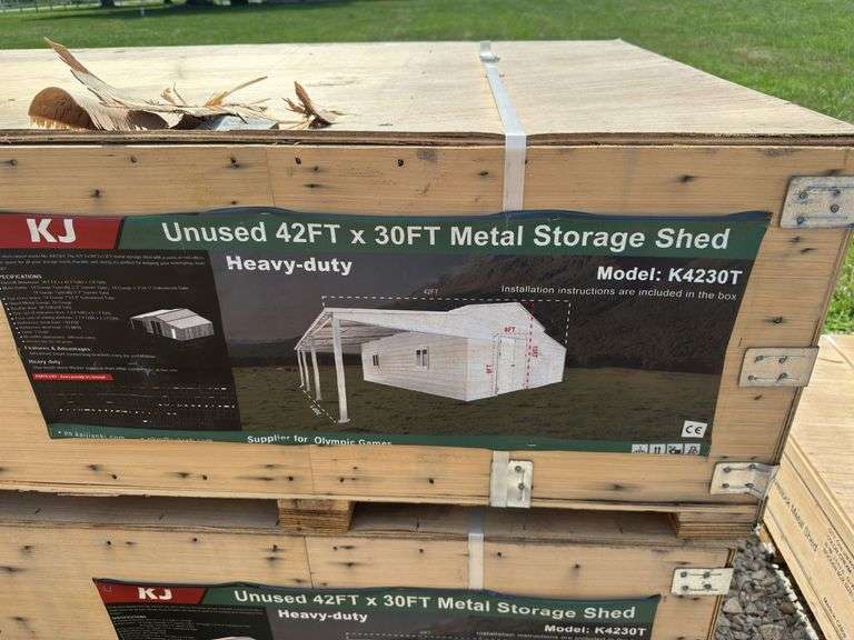 42 X 30FT Metal Storage Shed image
