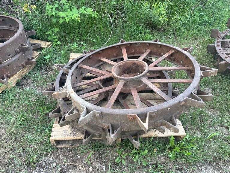 (2) Allis Chalmers WC Steel Wheels image