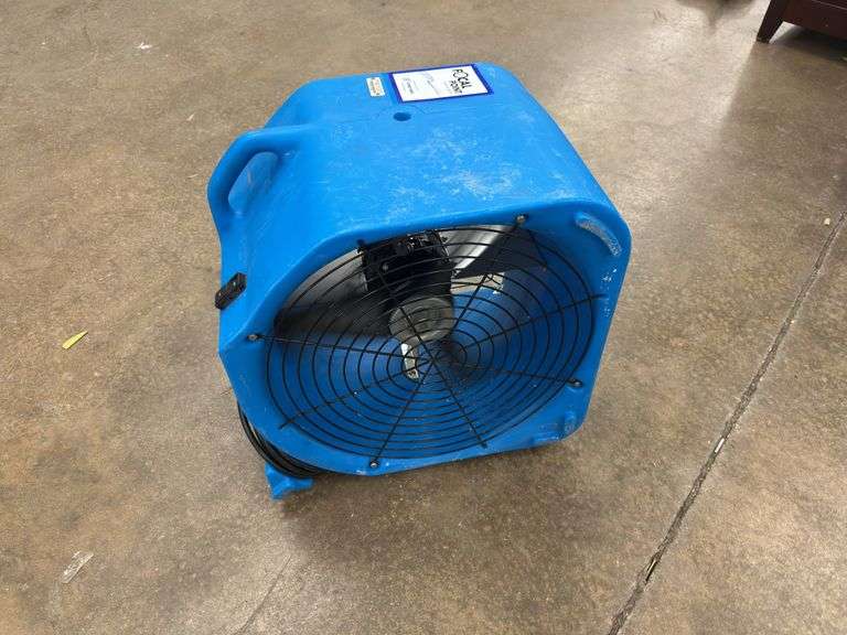 MOUNTO AM25AX 1/4hp 4000cfm Axial Fan Air Mover Floor Dryer Drum Fan
