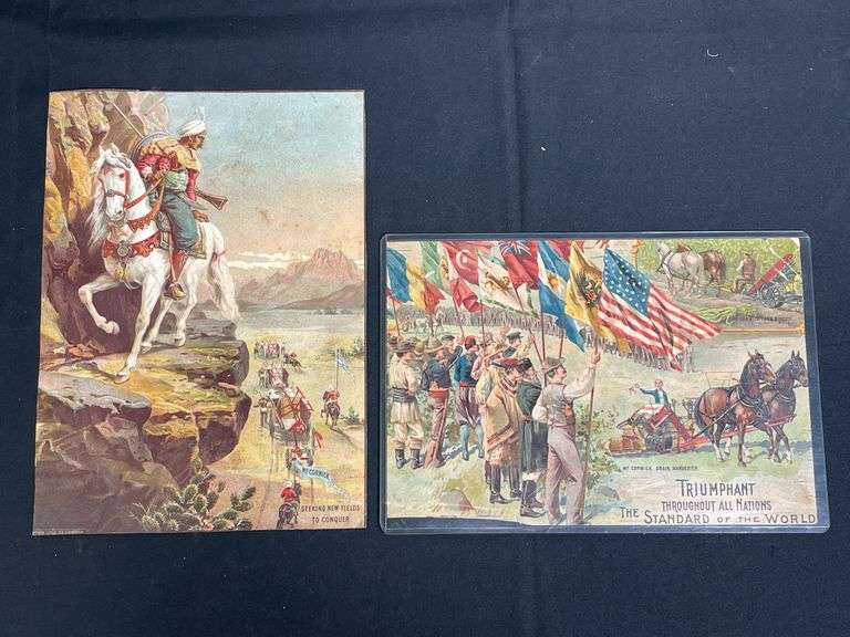 (2) McCormick Trade Cards image