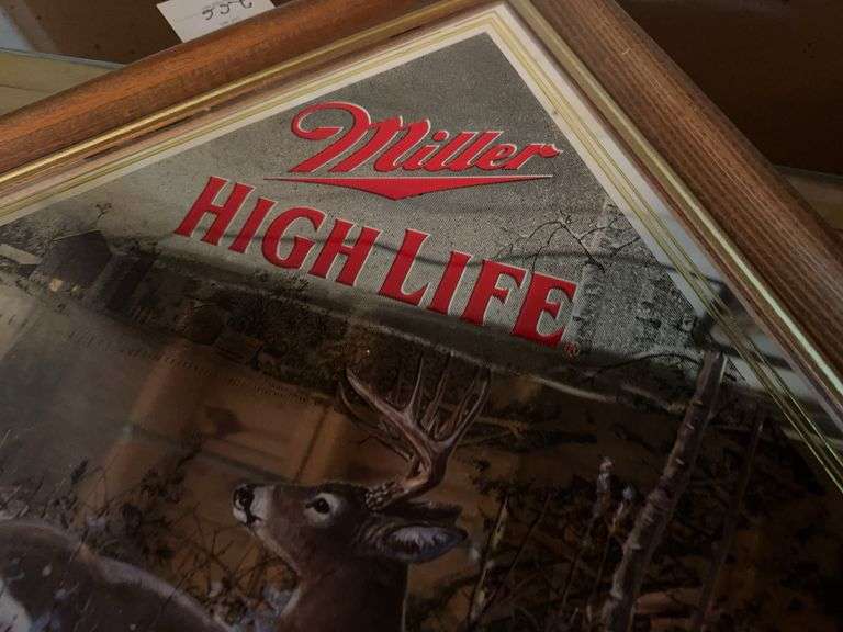 Miller High Life Deer Beer Mirror