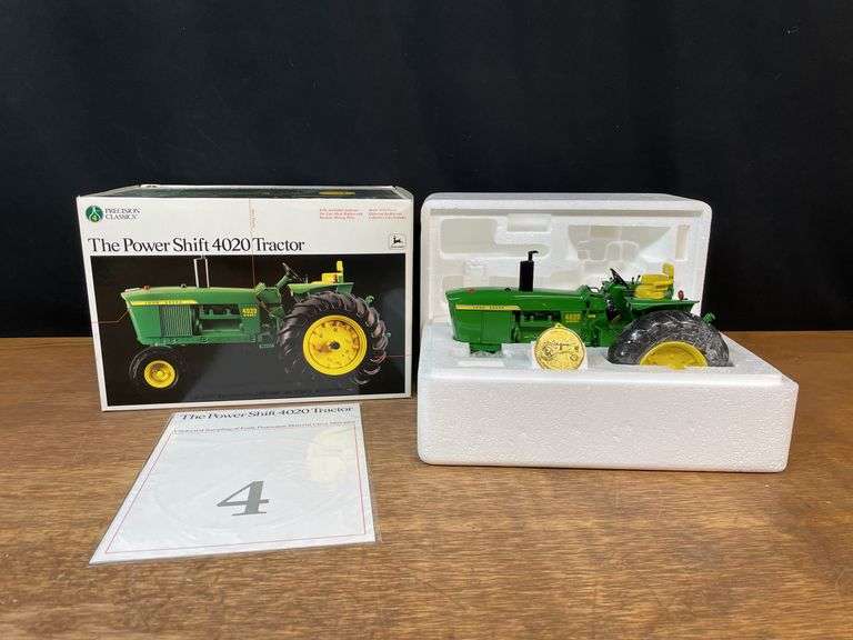 1/16 John Deere 4020 Power Shift Precision NIB Ertl image